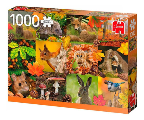 Puzzle 1000 Piezas Autumn Animals Premium - Jumbo