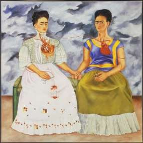 Frida Kahlo - Las Dos Fridas - Lámina 45 X 30 Cm.