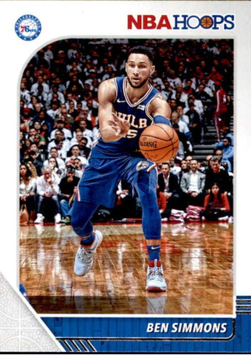 Panini Nba Hoops 144 Ben Simmons Philadelphia 76ers Tarjeta 