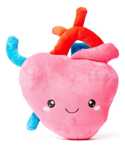 Nerdbugs Heart Plush - ¡i Aorta Para Decirte Cuánto Te Amo! 