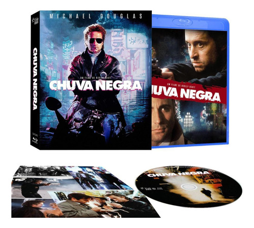 Blu-ray - Chuva Negra - Ridley Scott - Michael Douglas