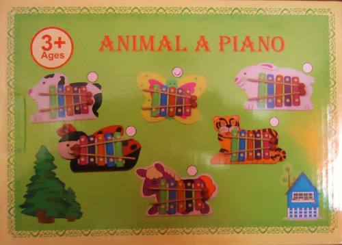 Xilófono Niños Niñas Musical Piano De Madera Juguetes Regalo