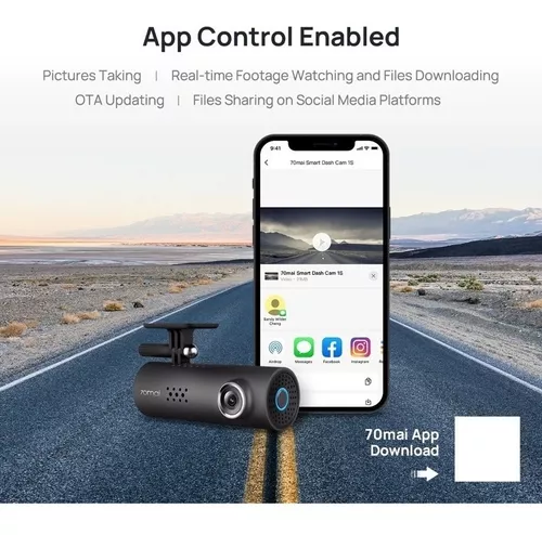 Xiaomi 70MAI Smart Dash Cam D06 Gray / Cámara de conducción