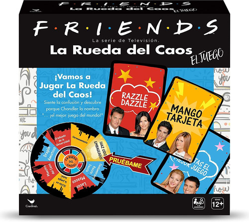 Juego De Mesa Friends Amigos La Rueda Del Caos.