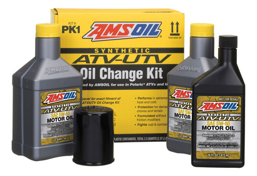 Kit Para Atv Polaris Amsoil Sintetico Ranger Rzr Ace Premium