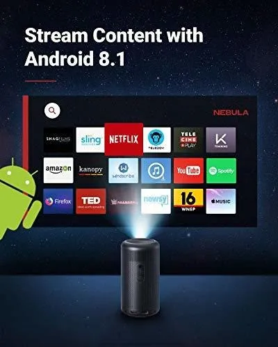 Anker Nebula Capsule Max 200 Ansi Lumen 720 Hd 720p Nativo,