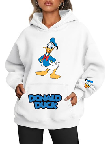 Hoodies Buzos Pato Donald Donald Duck Unisiex Disney