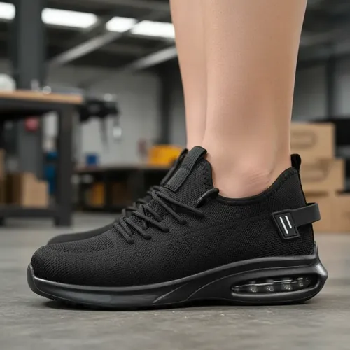 Tenis De Seguridad Con Casquillo Para Hombre