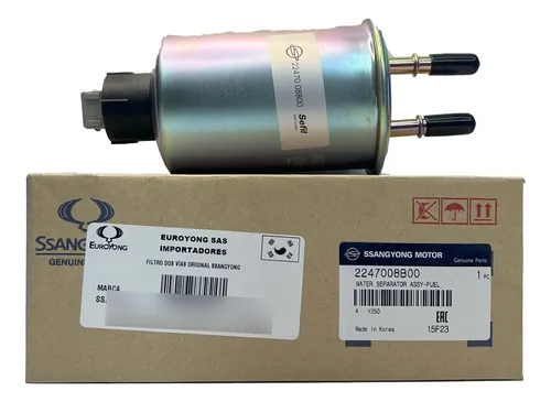 Filtro Combustible Dos Vías Ssangyong