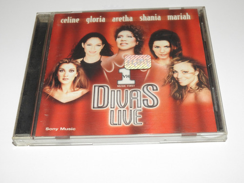 Cd1739 - Divas Live - Celine Dion Carey King Y Otros   