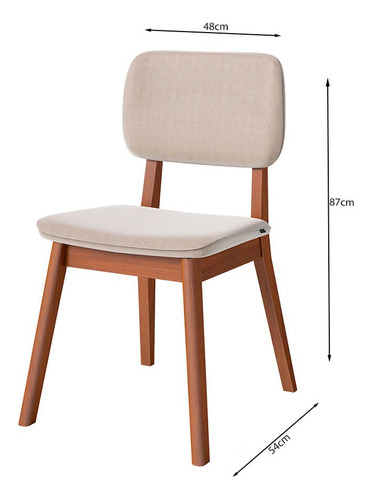 Juego De Comedor - Mesa Wood + Sillas Classic