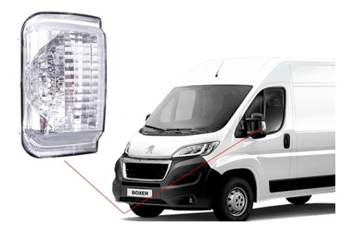 Luz Intermitente Espejo Lateral Izquierdo Peugeot Boxer.