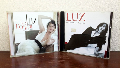 Luz - La Pasion + Sencilla Alegria * Lote 2 Cd * Luz Casal 