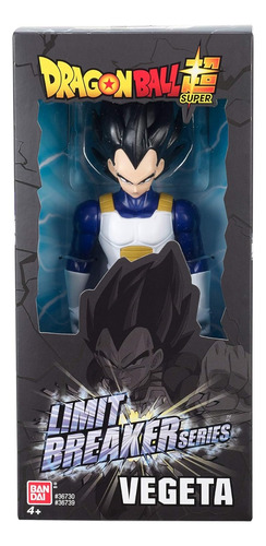 Muñeco Dragón Ball Vegeta Original Bandai Juguete Niño 30cm