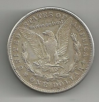 Usa 1 Dolar Morgan 1921 S Plata