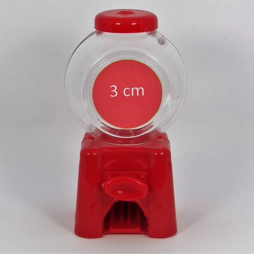 Mini Baleiro Candy Machine Para Personalização - 25 Unidades