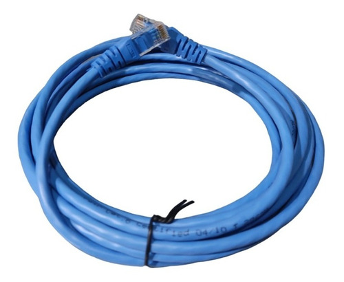  Patch Cord 3m Cat6 Azul De 5 Mtrs   10 Pzas  Vol-6upb-l5-b