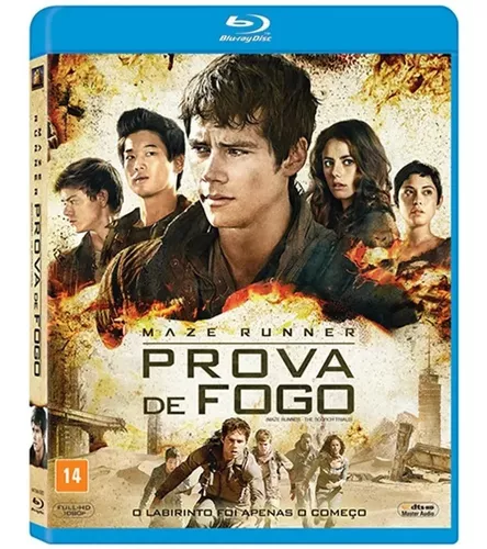 Dvd Maze Runner Correr Ou Morrer + A Prova De Fogo - Lacrado