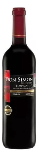 Vino Tinto Don Simon Tempranillo 750 Ml