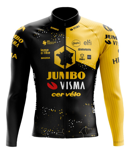 Jersey Ciclismo Ruta Mtb Jumbo Edición Especial Manga Larga