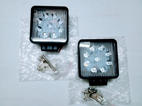 Faro Led Camión,tractor Maquina Vial Cosechadora, El Juego