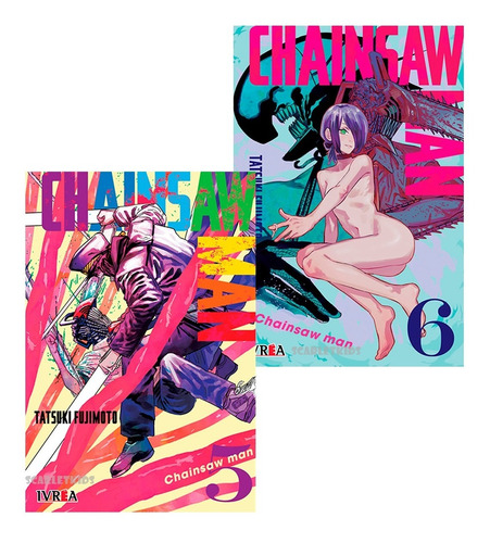 Manga Chainsaw Man 2 Tomos Elegi Tu Tomo Fujimoto Ivrea Sk