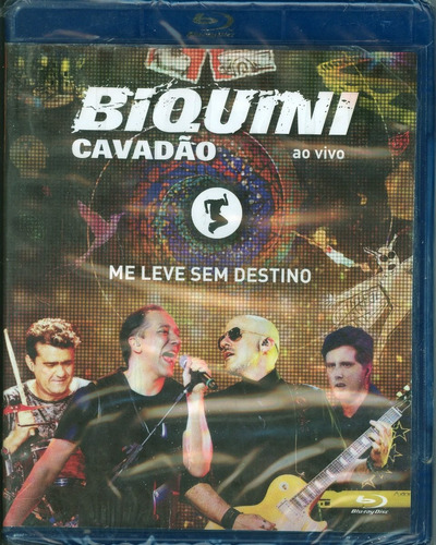 Imagem 1 de 2 de Blu-ray Biquini Cavadão - Me Leve Sem Destino Ao Vivo (novo)