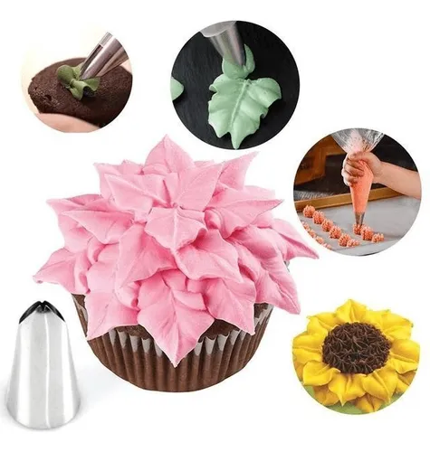 Kit Boquillas Pasteleras Rusas Piping Reposteria Decoración