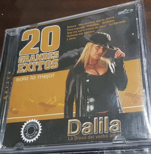 Dalila Cd 20 Grandes Exitos Solo Lo Mejor Nuevo 