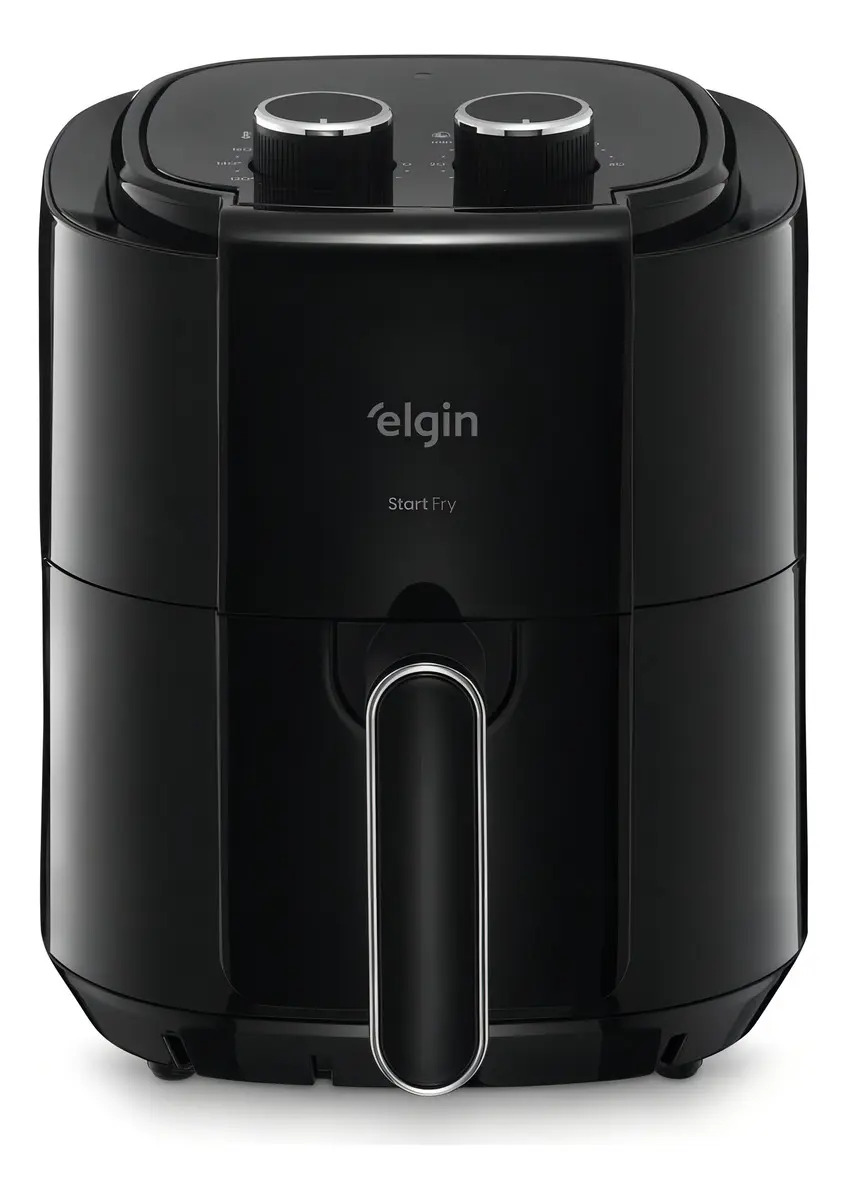 Air Fryer Fritadeira Elétrica Elgin Start Fry 3,5l Cor Preto