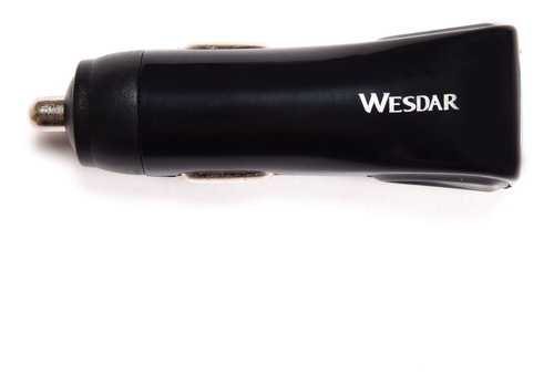 Cargador Celular Auto Wesdar U1 Carga Rapida 2 Usb 5 V 2.1 A