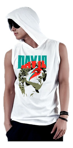 Remera Musculosa Con Capucha David Bowie El David