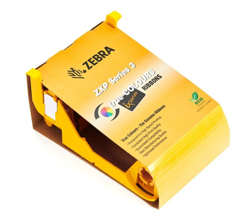 Ribbon Zebra Ymcko 800033-340 Para Zxp3 Series 280img