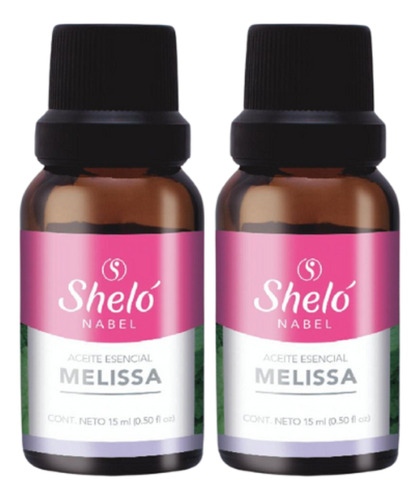 2 Pack Aceite Esencial Melissa Shelo
