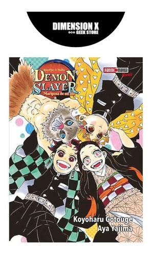 Demon Slayer Novela Mariposa De Un Ala #1 Panini Manga