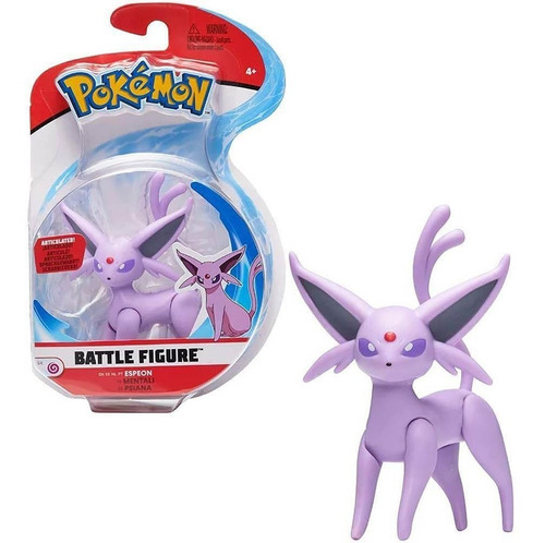 Pokémon Figuras De Ação - Espeon Battle Figure Pack - Sunny