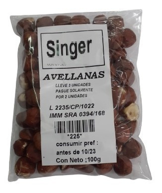 Avellanas 100g