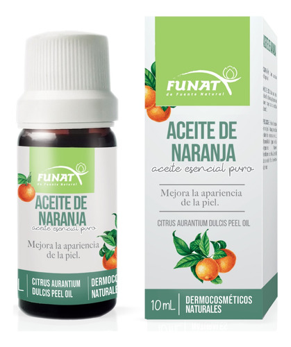 Aceite Puro De Naranja X 10 Ml