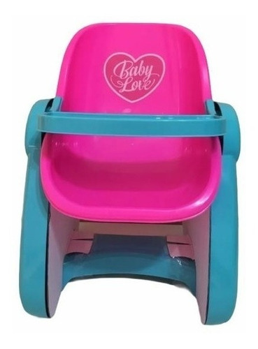 Cadeirão Papinha De Boneca Baby Love Usual Brinquedos