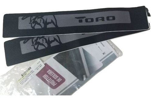 Imagen 4 de 10 de Adhesivo Cubre Zócalo Fiat Toro 16/19