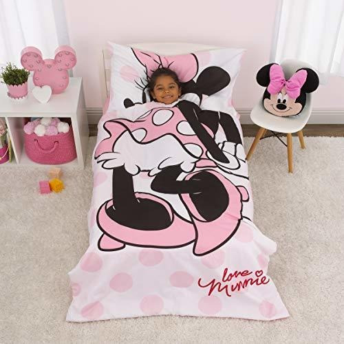 Minnie Mouse De Disney - Juego De Cama Para Niño Pequeño D