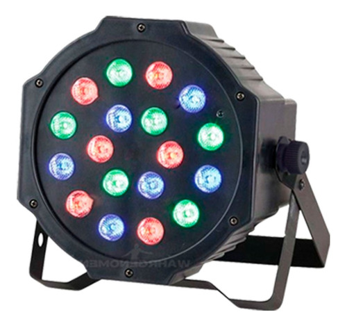 Cañon De Leds Rgb 18x1 Audioritmico Dmx Automatico Multicolo