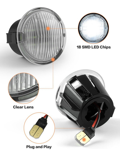 2pz Luz Led Cajuela Durango Jeep Commander Grand Cherokee Pt