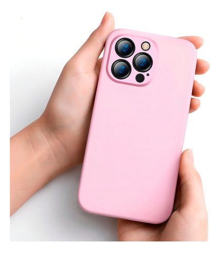 Baseus Fundas iPhone 12 y 13 Rosa iPhone 13 Pro Max Silicona