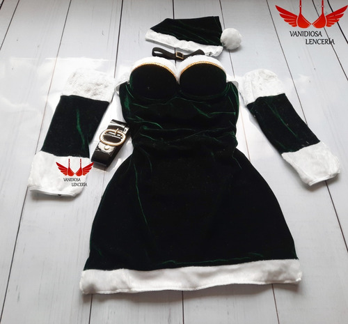 Imagen 3 de 4 de Disfraz De Mamanuela Disfraz Vestido Para Navidad