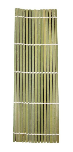 Esteira Enrolar Sushi Sudare Bambu Formato Quadrado