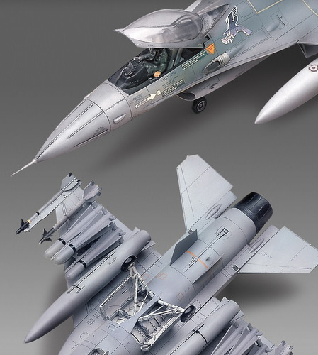 Avion F-16 A/c Lockheed Martin Escala 1:48 Es Un Armable