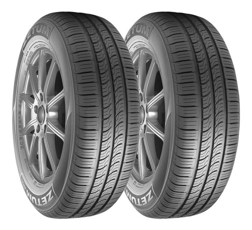 Imagen 1 de 6 de Paquete De 2 Llantas 185/70 R14 Zetum Kr26 88t
