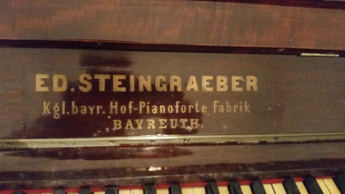 Piano Vertical Steingraeber Bayreuth Impecable