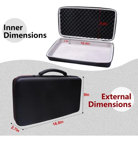 Ltgem Case Duro Para M-audio Oxygen Pro Mini-32 Controlador